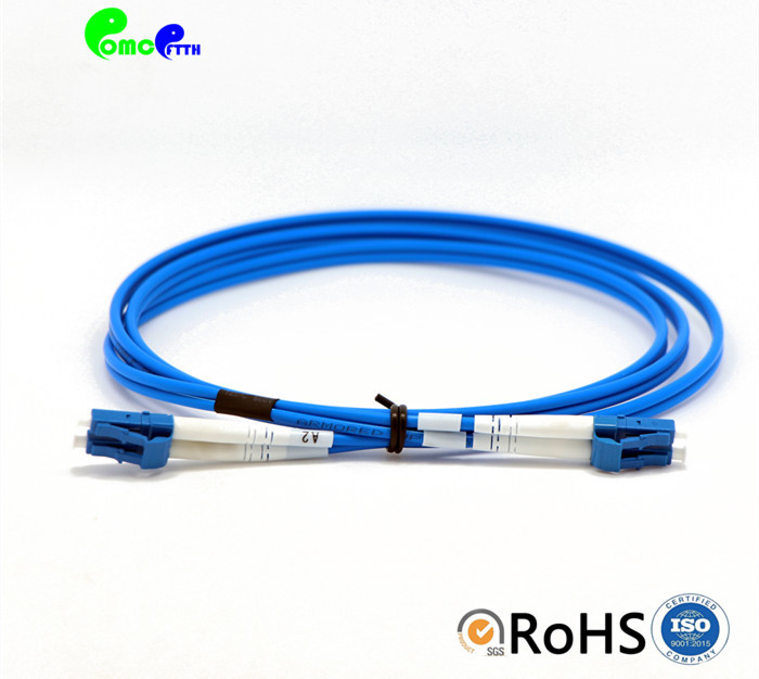 Armored Fiber Optic Patch Cables LC UPC LC UPC Zipcord SM Duplex 3.0