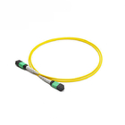MTP Trunk Cable 12 Fibre 9 / 125μm MTP to MTP Female OS2 LSZH Type B SM Yellow Patch Cable