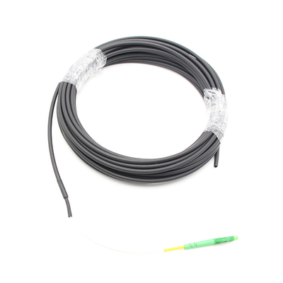 FTTH Outdoor Fiber Optic Pigtail LC APC 4.5mm Double Jackets CCA LSZH Simplex