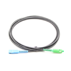 FTTH Outdoor Fiber Optic Patch Cables SC APC-SC UPC 3.5mm G657B3 LSZH Black