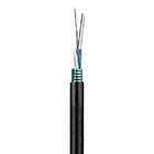 Light Armored Stranded Loose Tube Cable GYTS PBT Black 24 - 144cores