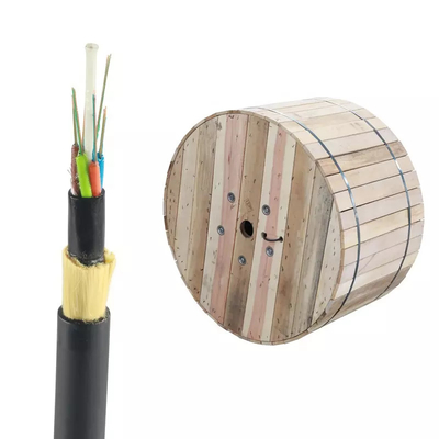 ADSS 6 - 96 Core Fiber Optic Cable Non Metallic Outdoor / Indoor Telecom Cable