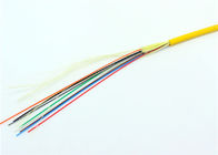 10D 20D Yellow LSZH Multi Fiber Optic Cable Indoor Mini Break Out Cable