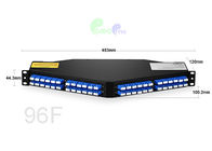 1U MTP / MPO - LC Angled Patch Panel High Performance Small Depth Compact Design