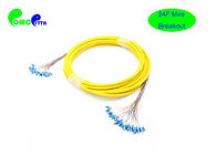 24F Pre-terminated Fiber Patch Cable LC UPC-LC UPC  0.9mm 9/125 Mini Breakout 900um Tight Buffered Tails