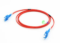IEC Grade B SC Duplex Fiber Optic Patch Cables High Quality Zirconia Ferrules