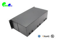 Max Capacity 144F ODF Patch Panel With Cold Rolling Steel Material