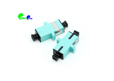 Fiber Optic Adapter SC Female To SC Female Simplex High Return Loss With Inner Shutter - Full flange