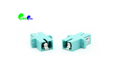 Fiber Optic Adapter SC Female To SC Female Simplex High Return Loss With Inner Shutter - Full flange