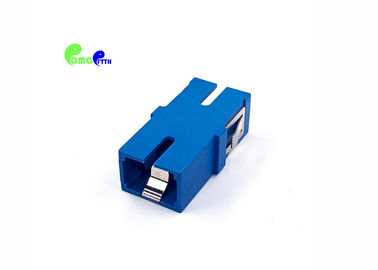 High Repeatability SC Simplex Fiber Optic Connector Adapters For SM MM OM3 OM4