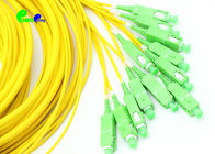 Customized SC APC - SC UPC Fiber Optic Patch Cables Single Mode Breakout 2.0mm SM LSZH