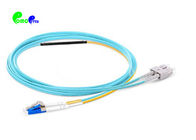 Mode Conditioning Fiber optic patch cord SC MM - LC SM 3M LSZH Orange For Gigabit Interface Converter