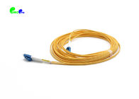 OS2 LC UPC - LC UPC Fiber Patch Cables  Duplex 10m G657A2 9 /125  LSZH Yellow  IL<0.3dB