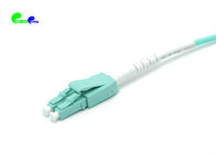 Uniboot Aqua Green LC / PC - LC / PC MM Dual Duplex 3.0 mm OM3 Fiber Optic Patch Cord Patch Cable Jumper