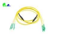 High Density Optical Fiber Patch Cable 3F LC APC - LC APC 9/125μM OS2 G657A1 Small OD 3.0mm
