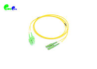 Fiber optic Patch Cable SC APC - E2000 APC OS2 9 / 125 Duplex 2.0mm 3m LSZH IEC Grade B1 quality level