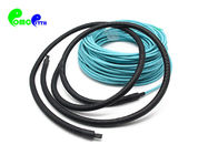 OM3 24F Pre-terminted cable LC UPC - LC UPC OM3 50 /125um Mini Breakout Optical Patch Cord With Protect Tube
