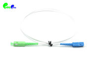 SC APC - SC UPC Fiber Optic Patch Cables Simplex 3.0mm 1m  OS2 G657B3 white LSZH Jacket for FTTH Drop cabling