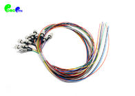 12 Colors 12F FC UPC Fiber Optic Pigtail SM 9 / 125 G657A1 900um 2m Loose buffer Easy To Strip