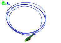 LC APC 900um Fiber Optic Pigtail G657A1 9 / 125μm Simplex 2m Loose bufffer LSZH , 900um and 250um came colored