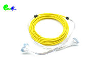 24F LC UPC SM Optical Patch Cord Pre - Terminated With Gland Head LSZH Jacket