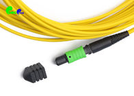 8Cores LL MPO female- FC Straight harness cable Fanout 2.0mm  LSZH Yellow Type A polarity
