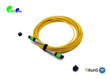 12F Elite MTP APC Trunk Cable  MTP - MTP  OS2 G657A1 9  / 125μm 3.0mm Yellow LSZH 20M For HD Data Center