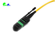 Harness Elite MTP - FC Fanout 2.0mm Trunk Cable 12F 9 / 125μm OS2 G657A2 Yellow LSZH Jacket With Push / pull tab MTP