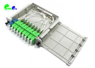 Plug - In Plastic Fiber Optic PLC Splitter LC APC Connector Module With Wide Operating Wavelength Range