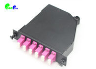 MPO / MTP Fiber Optic Cassette 1MPO - 12 LC OM4 Type High Performance