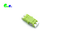 Green LC PC SC Footprint DX MM Fiber Optic Adapter OM5