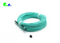 12F Female To Male MM OM3 3.0 LSZH Aqua MPO Trunk Cable 70N