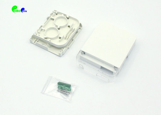 1 2 Ports FTTH Products Fiber Optic Enclosures Wall Mount Termination Box