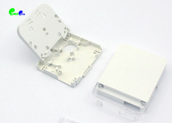 1 2 Ports FTTH Products Fiber Optic Enclosures Wall Mount Termination Box