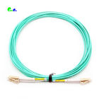 LC UPC Duplex OM3 Fiber Optic Patch Cord PVC LSZH Bend Insensitive