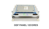 1U 19' Rack Mount ODF unit 12Cores Fiber Optic Patch Panel For FTTH Data Center