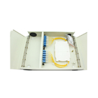 Wall Mount 48 Cores Optic Fiber Box indoor fiber termination box