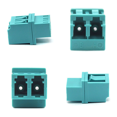 OM3 Multimode Duplex LC Fiber Optic Adapter High Low Type LC Fiber Coupler