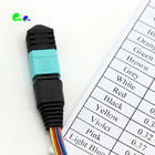 12 Core 0.9mm MPO Trunk Cable SM MM 30CM Fanout Assembly