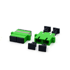 Singlemode Duplex Fiber Optic Adapter SC APC Fiber Coupler Green Midcoupler