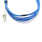 OM2 50 / 125 LC - LC  duplex Fiber optic Patch Cable LSZH CPR Certification