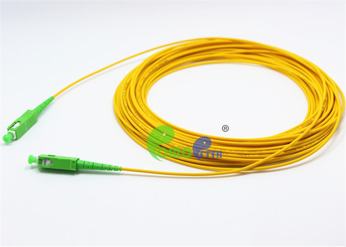 SC/APC-SC/APC SM 9 /125 Simplex 2mm Fiber Optic Patch Cables 10M LSZH ...