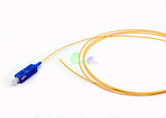 Simplex 900um SC Fiber Optic Pigtail Connector , G657A1 9/125 Single