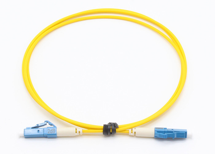 Inline Fixed Type Fiber Optic Attenuator SM 2dB LC Providing Safe