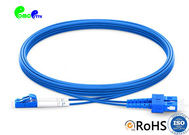 1M LC UPC to LC UPC LC-LC SM 9//125 Duplex Armored Cable Fiber Patch Cord