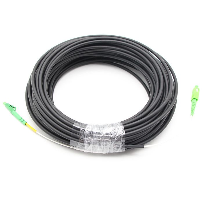 FTTH Outdoor Patch Cable SC APC LC APC 4.5mm Double Jackets CCA LSZH