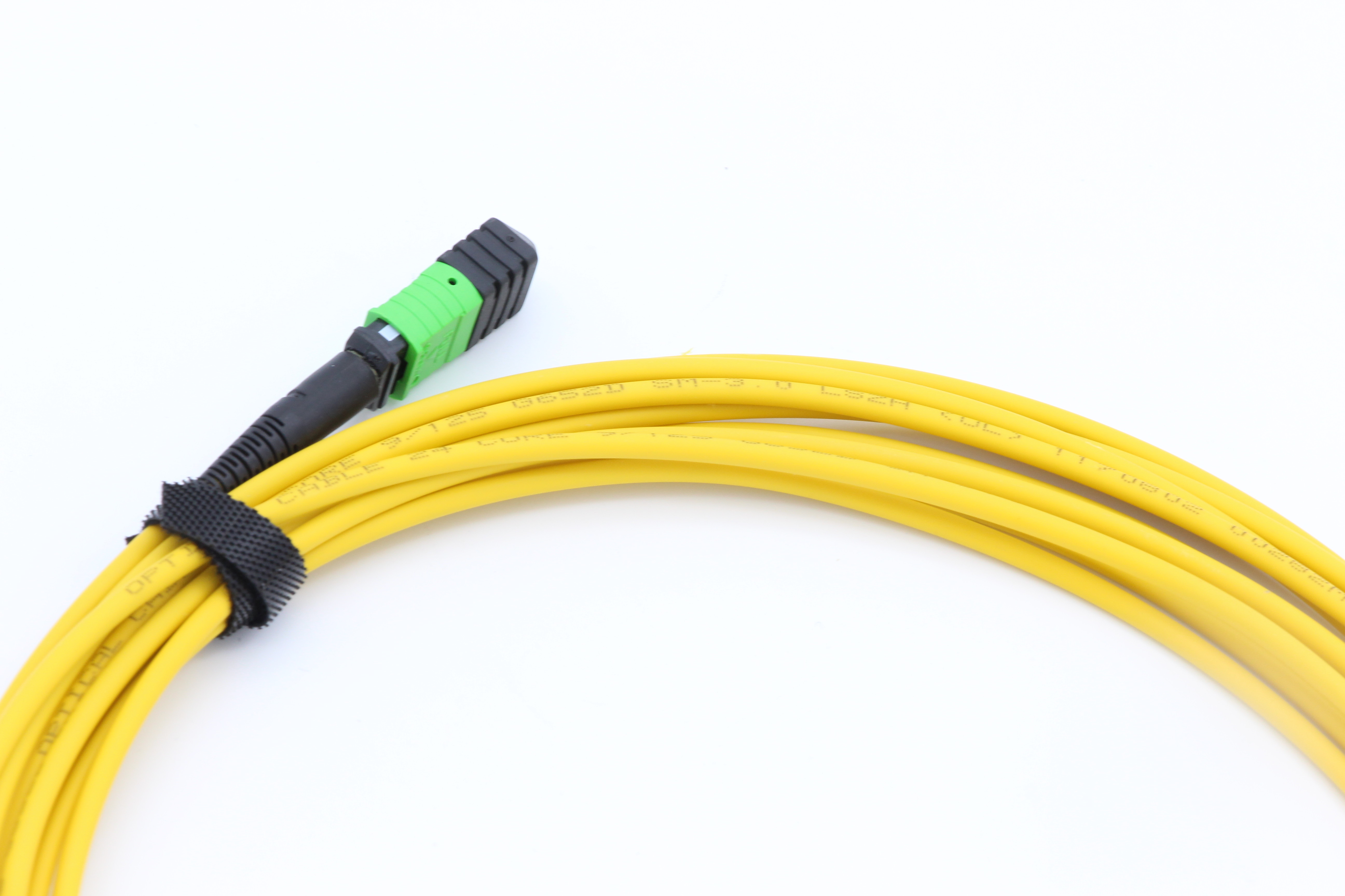 12F 16F 24F 48F MPO MPO SM Fiber Patch Cord 3.0mm LSZH G657A1 Super Low