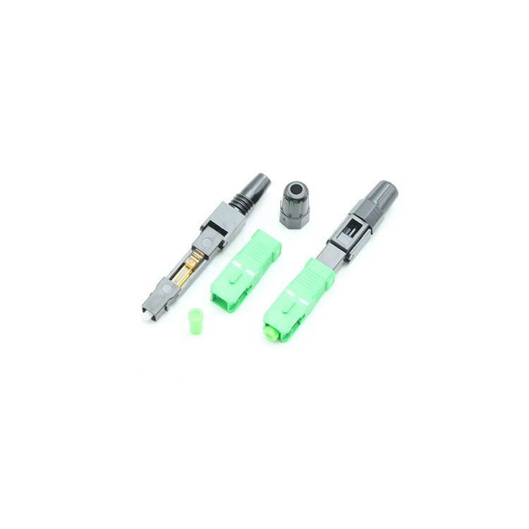 FTTH Fast Connector SC APC Field Assembly Connectors 0.9 / 2.0 / 3.0mm ...