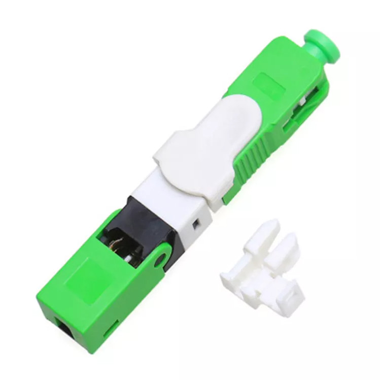 ESC250D FTTH Optical Fiber Fast Connector SC APC SX 9 / 125μm Field ...