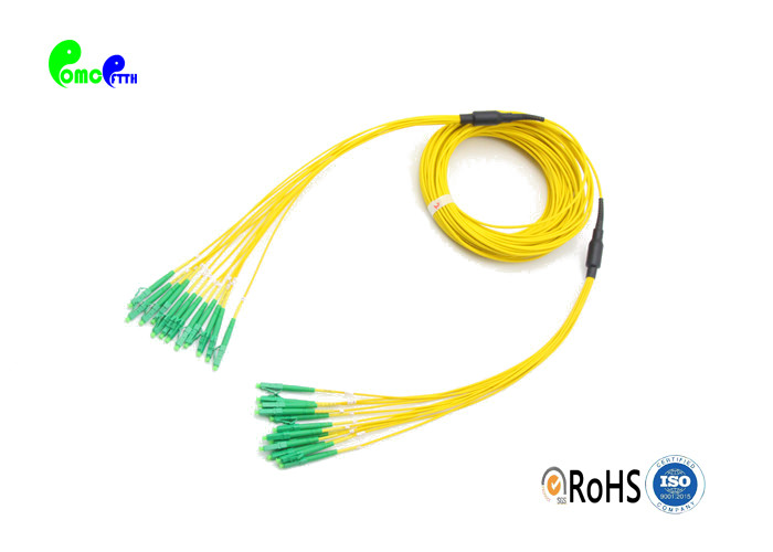 12F micro fanout Fiber Optic Patch Cord LC APC - LC APC SM OS2 main ...